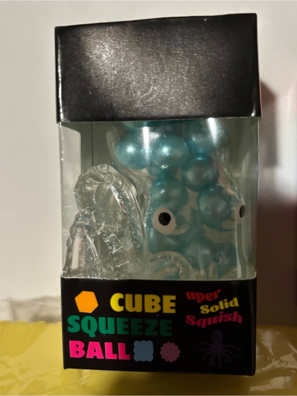 Pink Gummy Bear and butter & octopus Kids-adults Squeeze Toy lot - Picture 2 of 6